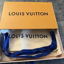 (EMPTY BOX) Louis Vuitton Box Incl. Dust Bag and Ribbon
