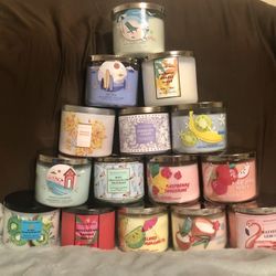 Bath & Body Works 3-wick Candles