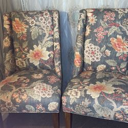 Beautiful Set Of 2 Accent Chairs