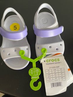 Toddler sandal Crocs purple