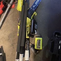 Ryobi Pole Saw Set