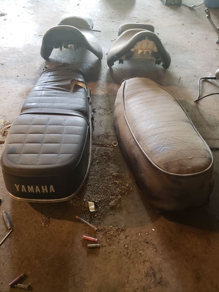 Honda and Yamaha seats