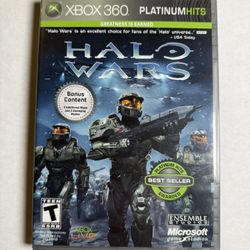 HALO WARS (Xbox 360) CIB PLATNUM HITS