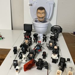 Skibidi Toliet Figures And Legos