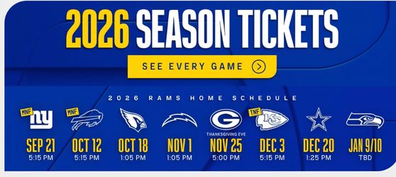 Rams Onsite Parking 🏈🏈