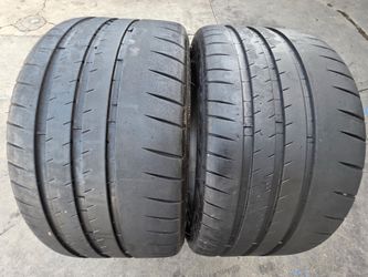 2 USED TIRES MICHELIN PILOT SPORT CUP 2 265/35/20
