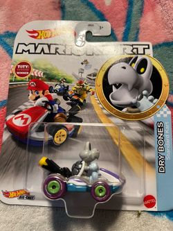 Hot Wheels Mario Kart Dry Bones Standard Kart