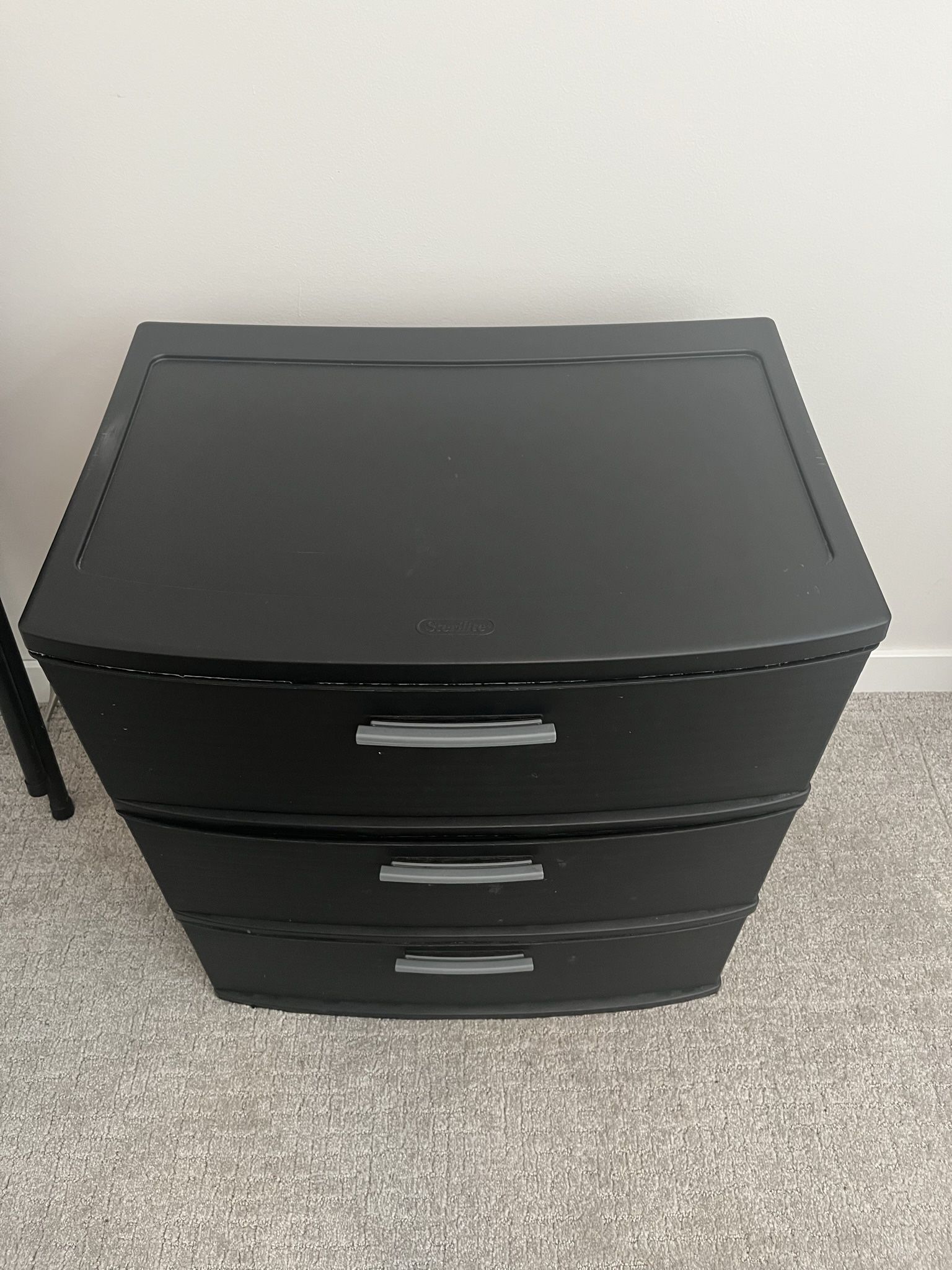 Black Storage Box