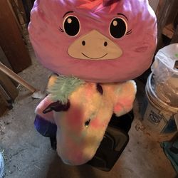 Big Unicorn plush , and squishy unicorn plush, (read Description)