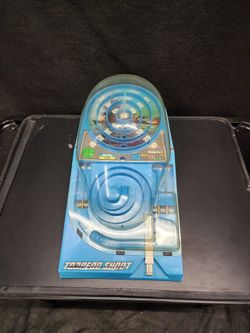 Vintage 1977 Marx Toys "Torpedo Shoot" Tabletop Pinball Game – Boxed