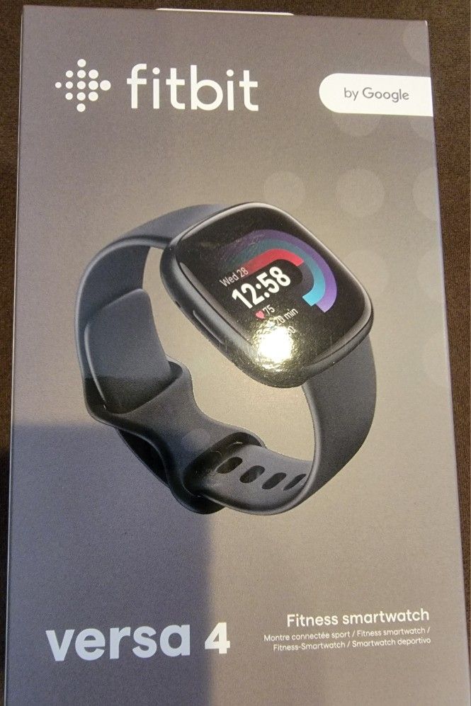 Fitbit Versa 4. Brand new and factory sealed. 
