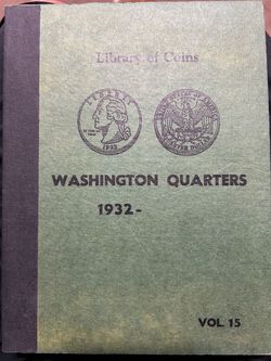 Partial Silver Quarter Album 1932-64 AT SPOT
