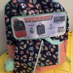 Back Pack Set $12 