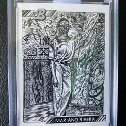 Mariano Rivera 2020 Topps Project #91 Art By JK5 (Sealed) W/Box *2 Available
