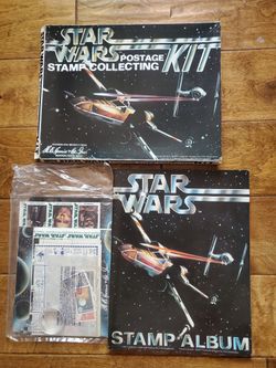 1977 Star Wars Stamp Album Complete With All Original Inserts