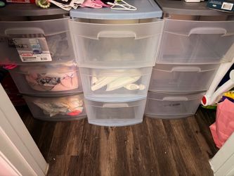Clear dressers