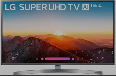 50  inch LG Smart 4k ultra TV