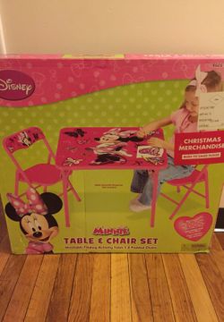 Attention: brand new/ Unused Minnie Mouse things my daughter use to love Minnie Mouse I went all it for her and she never used the stuff her room was