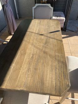 Tables and chairs