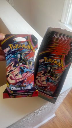 Chaos rising Pokémon packs