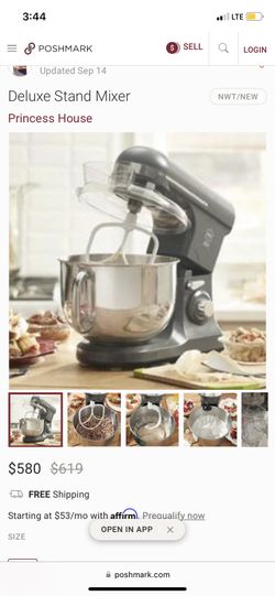 Princess House Deluxe Stand Mixer 