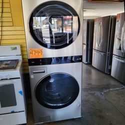 LG Studio WashTower Single Unit Front Load Washer 5.0 Cubic Feet Dryer 7.4 Cubic Feet