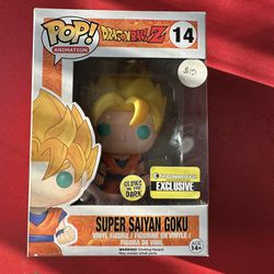Dragon Ball Z Goku POP! #14 - glow in the dark