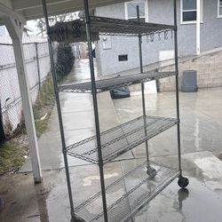 Restaurant heavy duty rack With Wheels