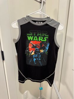 Star Wars Darth Vader Sleeveless Athletic Shirt Tank Top – Size L