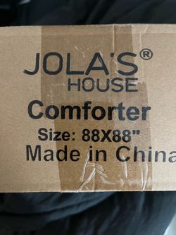 Comforter queen white