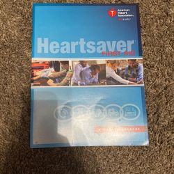 Heartsaver First Aid CPR AED Student Workbook by American Heart Association...
