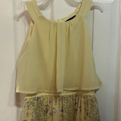 Yellow Formal Dress 