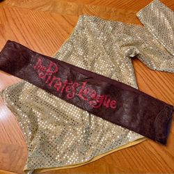 Pirate costume sash swag. Unisex