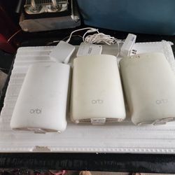 Orbi Router And 2 Satellites