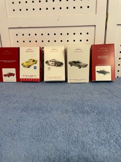 Hallmark collectible ornaments
