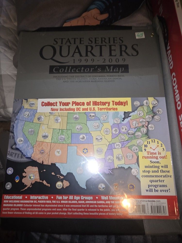 💥NEW STATE QUARTER COLLECTOR MAP QUARTER HOLDER