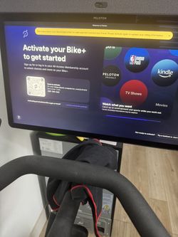 Peloton Bike+ – Excellent Condition – Includes Weights + Yoga Blocks