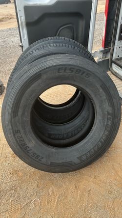 295/75r22.5 all position tire crossleader