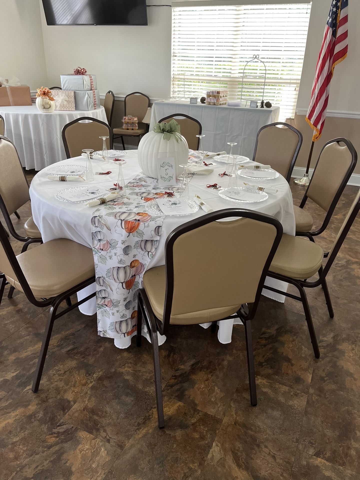 Pumpkin Table Runners