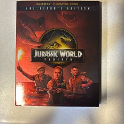 Jurassic World Rebirth Blu ray 