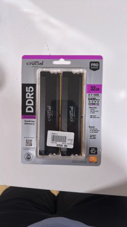 DDR5 Ram 32 Gb 6400Mhz