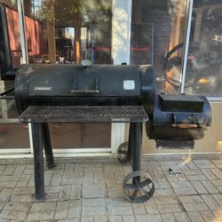 Brinkmann Barrel Bbq Pit With Smoker 
