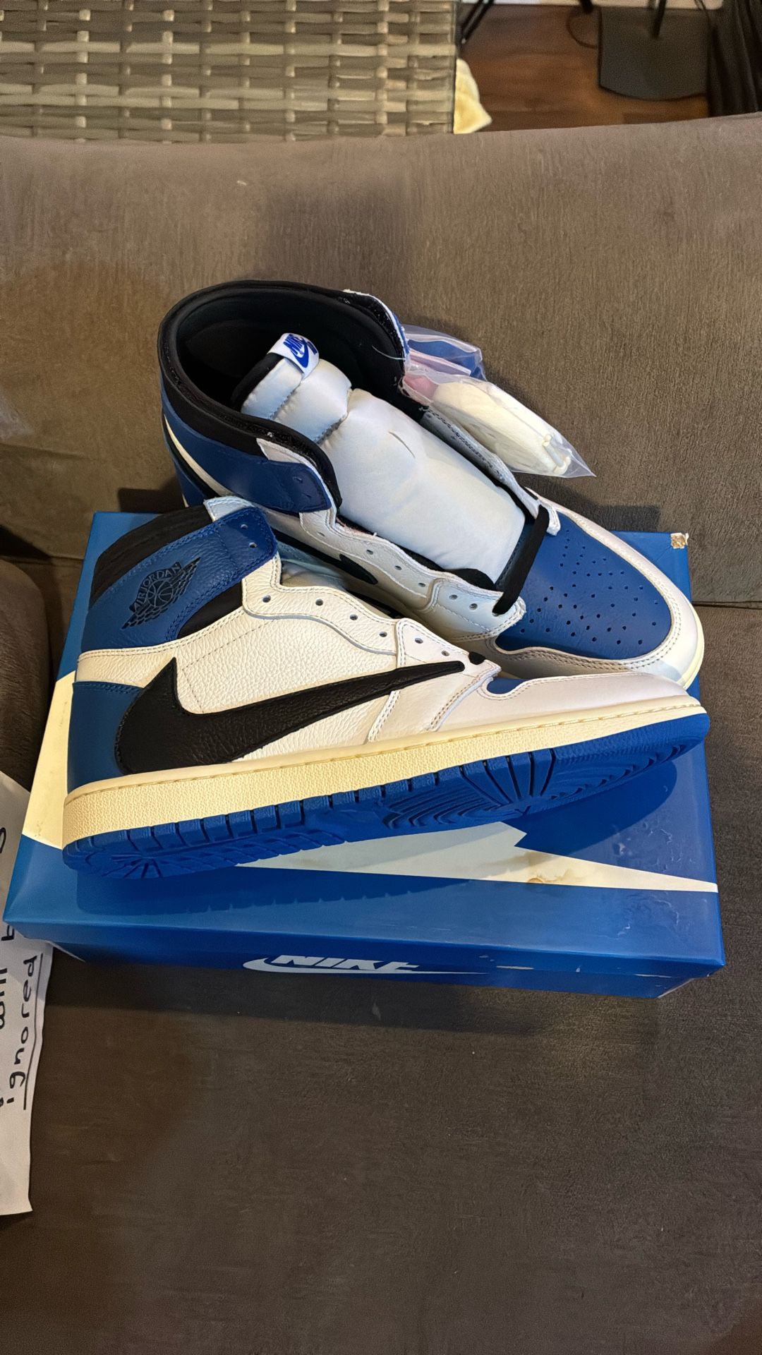 Nike Jordan 1 Travis Scott Size 11 - 10/05 Frag