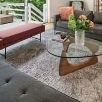 9x12 gray/silver shag rug