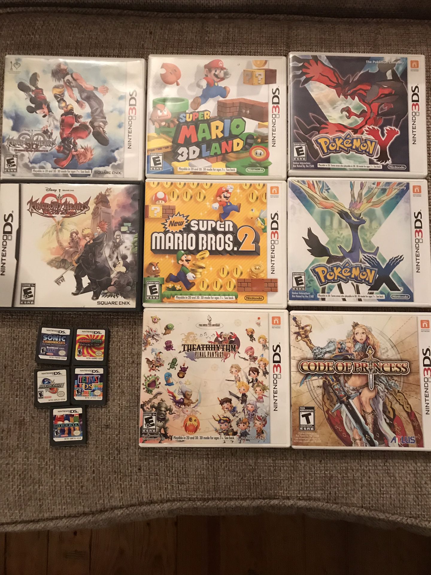 Nintendo 3DS and DS Games - Please see details