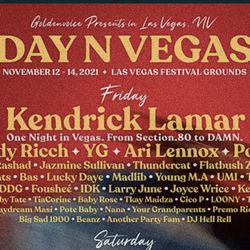 2 GA Day n Vegas Tickets - Friday 