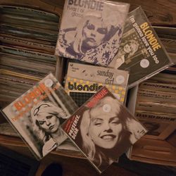 Blondie 45s Rare Collection New Wave From Various Countries