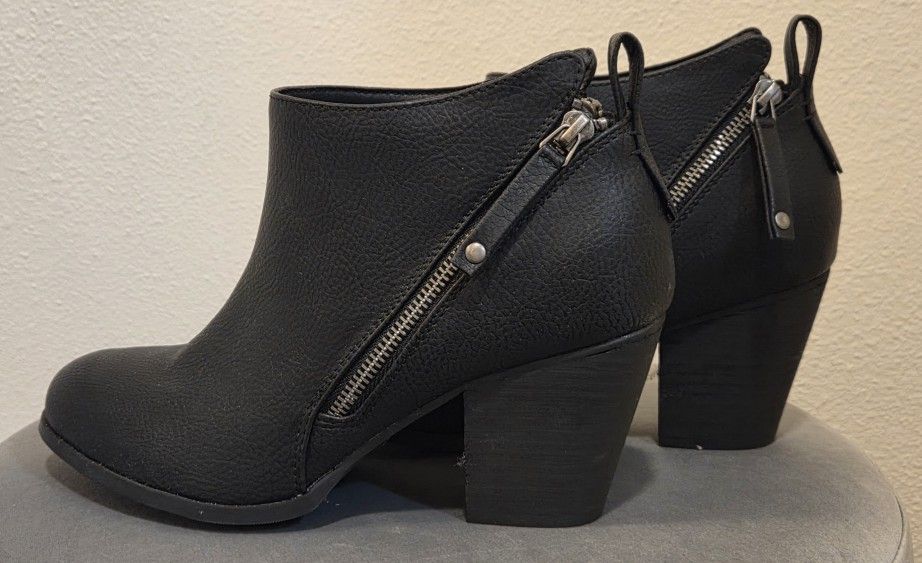 Torrid Side zip heel bootie - Black 9WW