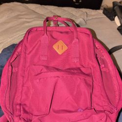 Burgundy Backpack
