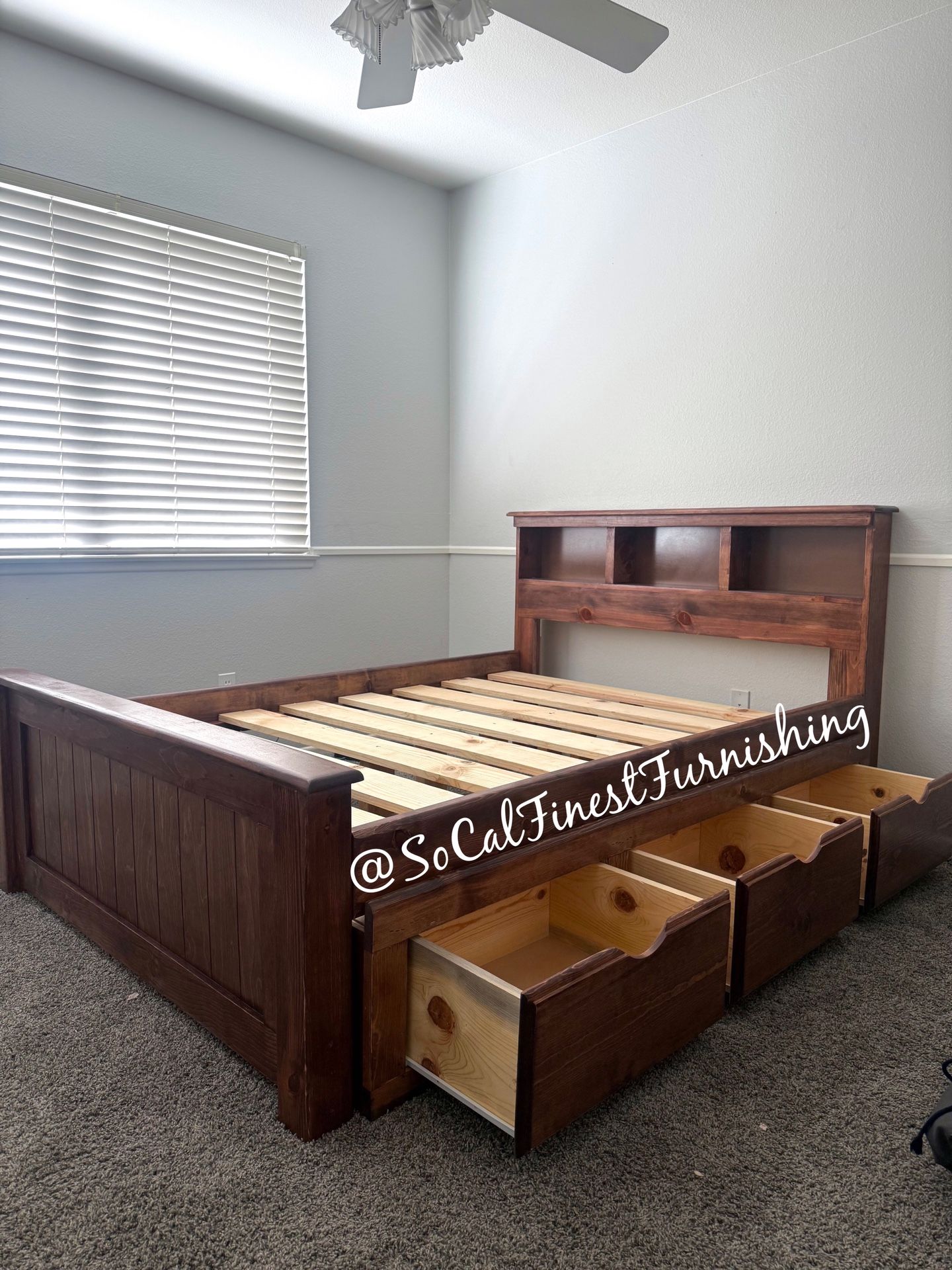 Full Bed With Drawers Frame